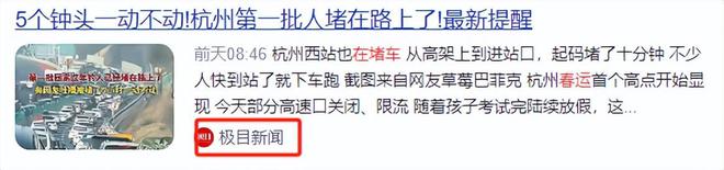 原地或将是史上来得最早的春运超级大堵车ayx爱游戏app体育网友：5小时还在(图10)